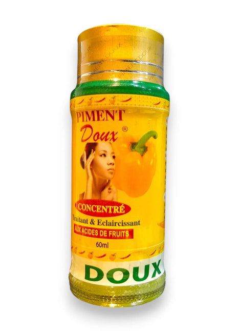 Piment Doux Concentrate Brightening Serum 60ml bottle for treating uneven pigmentation and dark spots.