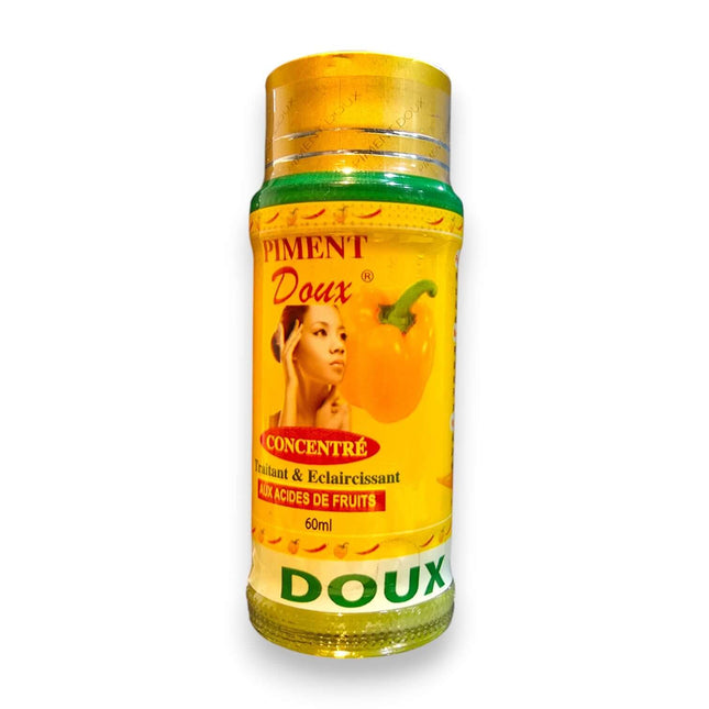 Piment Doux Concentrate Brightening Serum 60ml bottle for treating uneven pigmentation and dark spots.