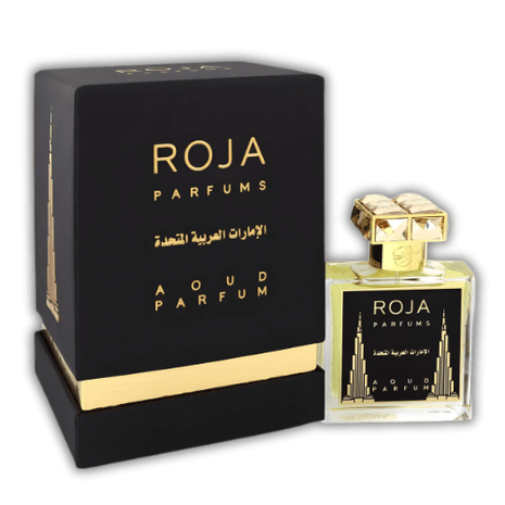 Roja United Arab Emirates Parfum 50ml in elegant packaging showcasing luxury and richness.