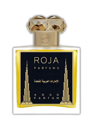 Roja United Arab Emirates Parfum 50ml bottle showcasing luxurious design and Middle Eastern inspiration.
