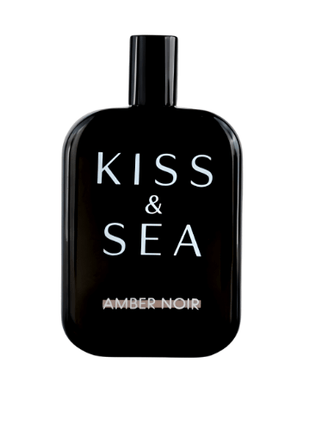 Samam Kiss and Sea Amber Noir EDP 100ml bottle featuring elegant black design and striking label.