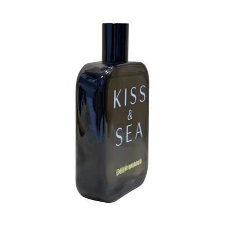 Samam Kiss and Sea Deep Want EDP 100ml perfume bottle showcasing its sleek design and captivating branding.