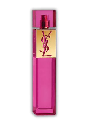 Yves Saint Laurent Elle EDP 90ml bottle showcasing vibrant design with pink color and luxurious branding.